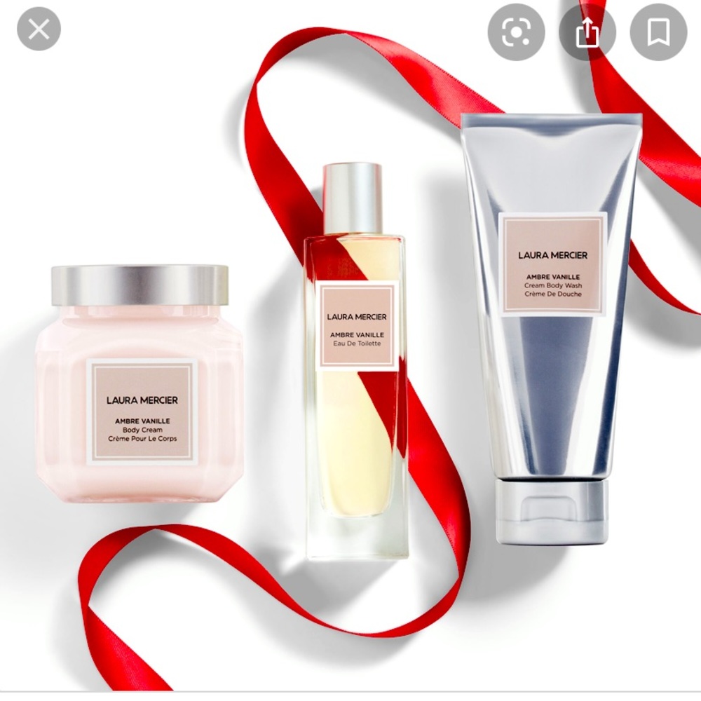 Laura Mercier Luxe Indulgence Vanilla Body Triplet